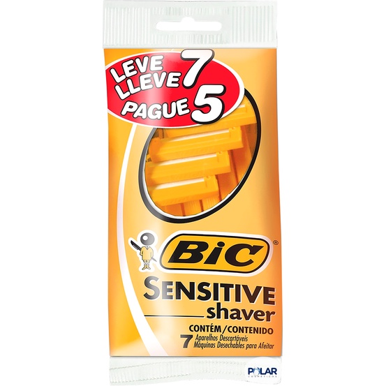 Ap Bic Shaver Sensit. 7un Pg5un