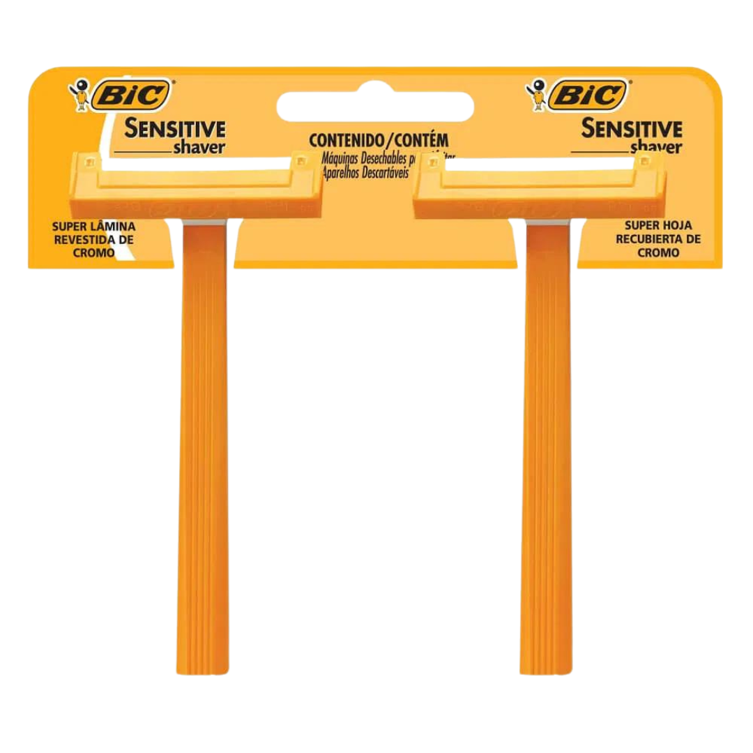 Ap Barb Bic Sensitive Shaver 2un