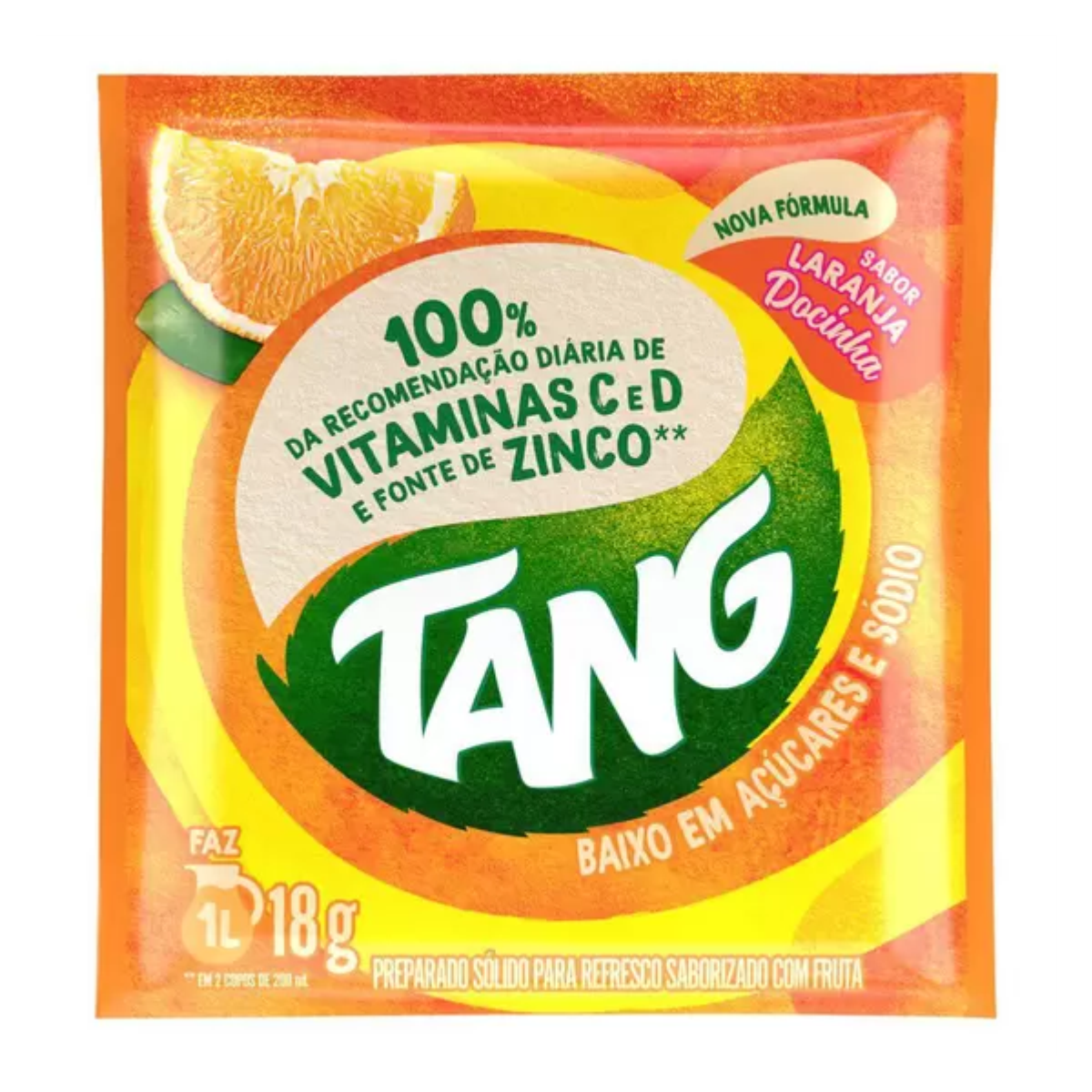 Ref Po Tang 18g - Laranja/Docinho