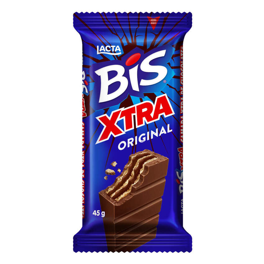 Choc Bis Xtra 45g Leite