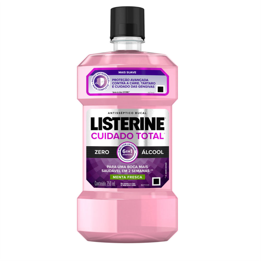 Enxaguante Bucal Listerine 250ml Cuidado Total