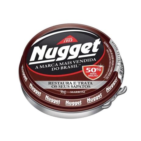 Cera Calcado Nugget 36g Marrom