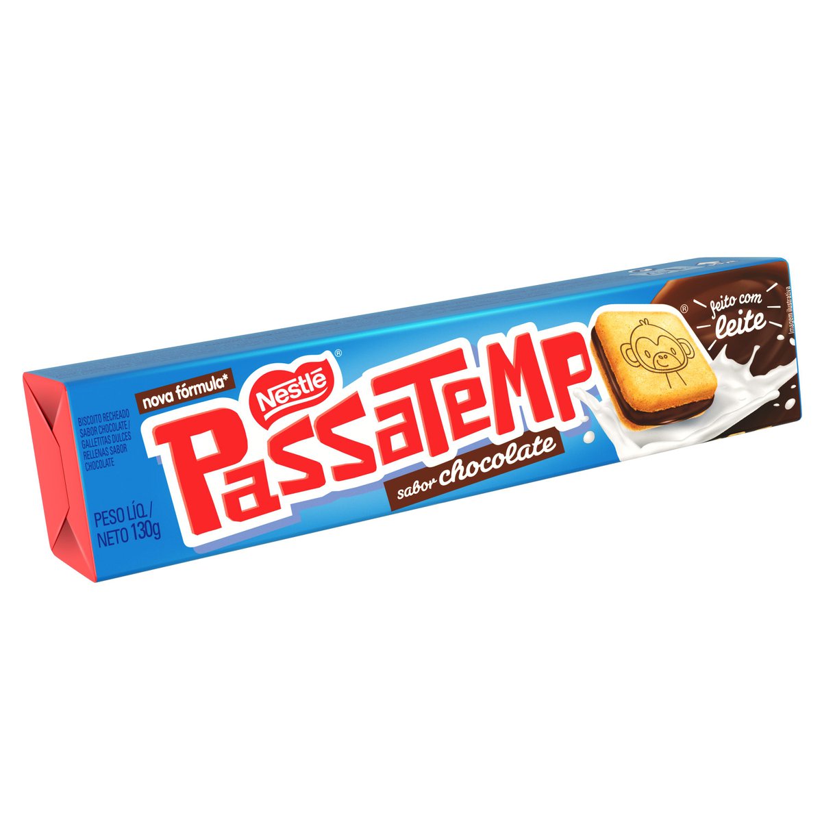 Bisc Passatempo Chocolate 130G