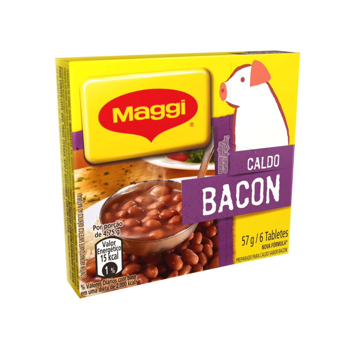 Caldo Maggi 57g Bacon