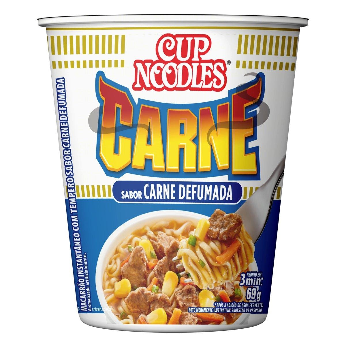 Cup Noodles 69g Carne Def