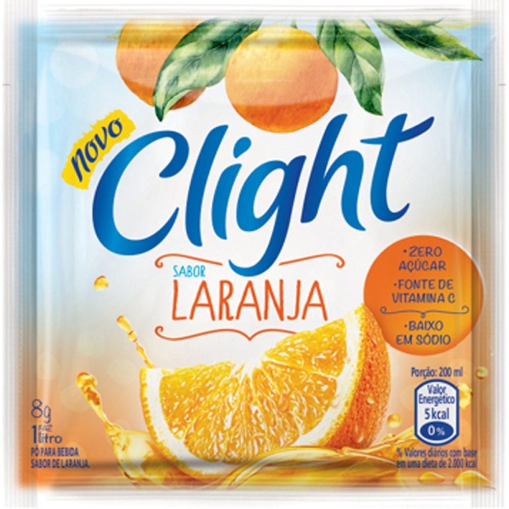 Ref Po Clight 8g Laranja