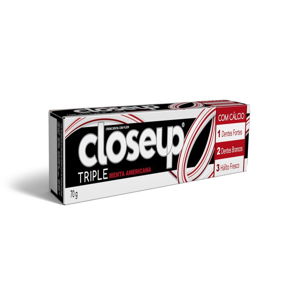 Cd Close Up Tripla 70g Menta Americana