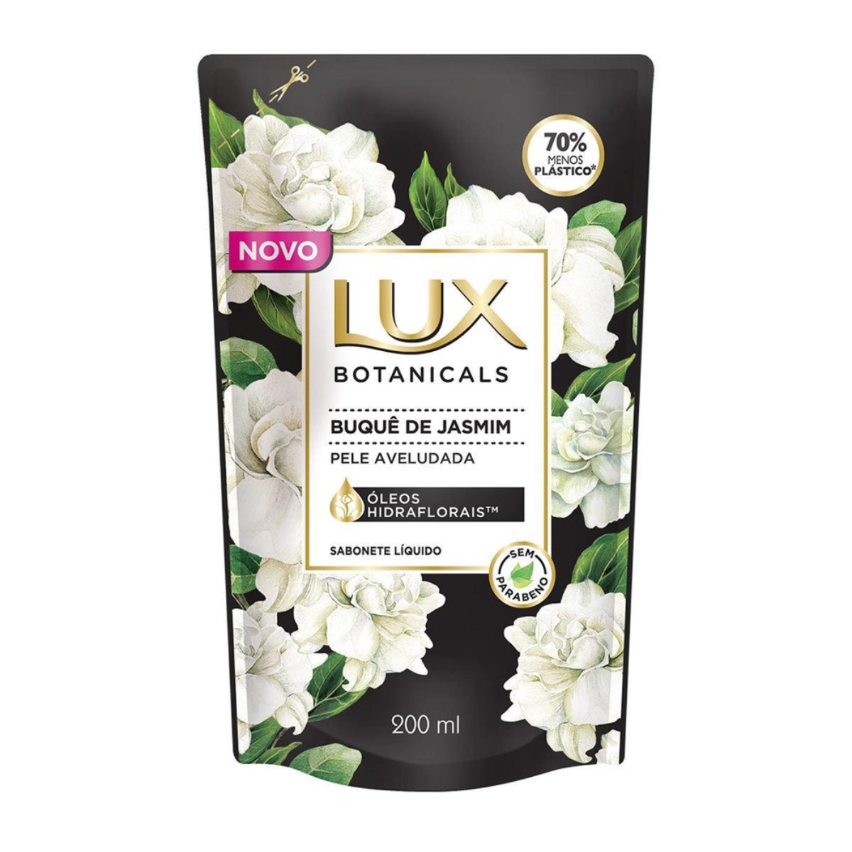 Sab Liq Lux Refil 200ml - Buque Jasmim