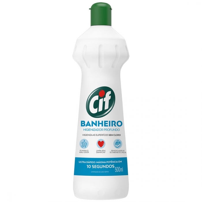 L Cif Banheiro 500ml Sqz