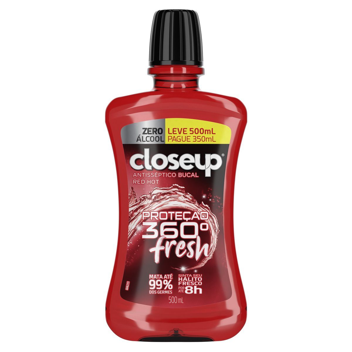 Enxaguante Bucal Close Up Zero 500ml Pg350ml - Red Hot