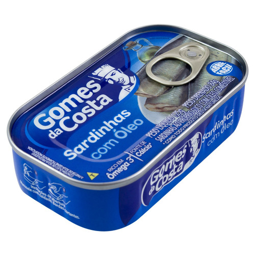 Sard Gomes Da Costa 125g - Oleo