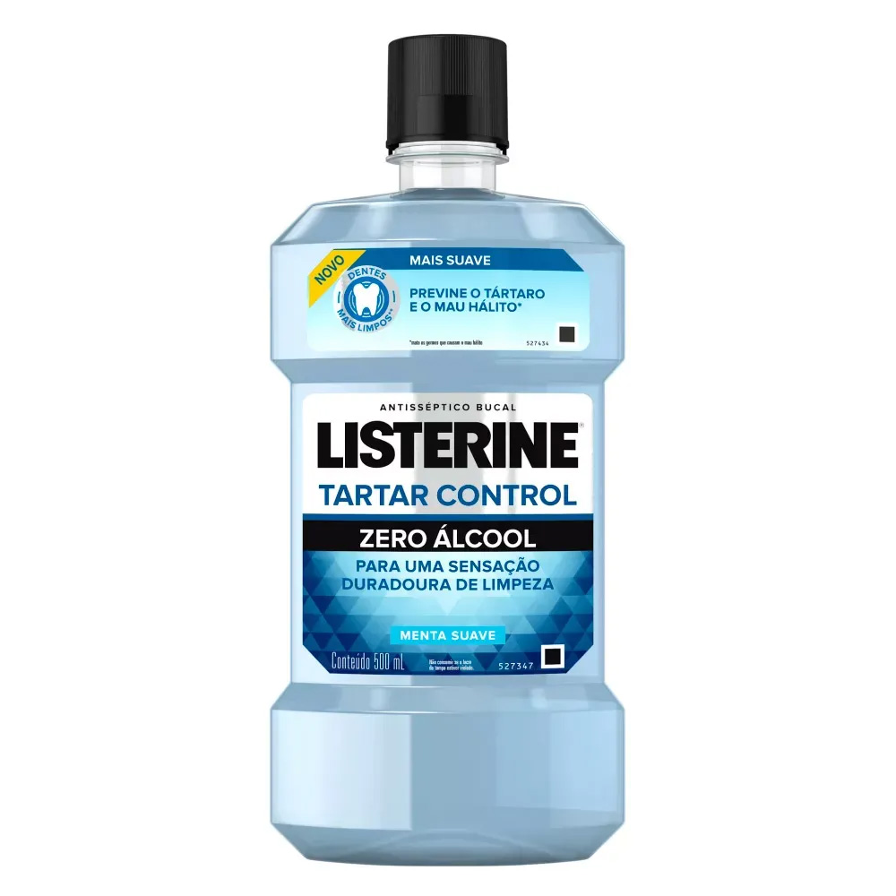 Enxaguante Bucal Listerine 500ml  Tartar Control