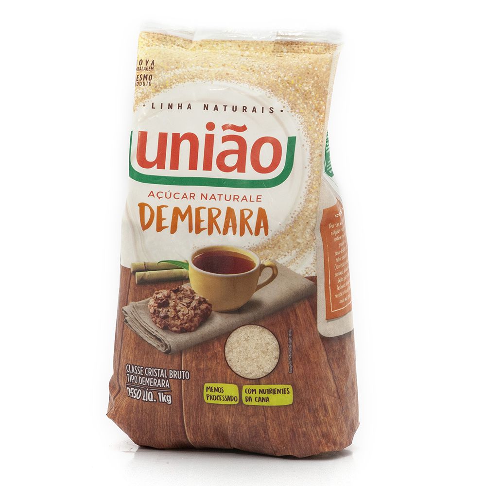 Acucar Demerara Uniao 1kg