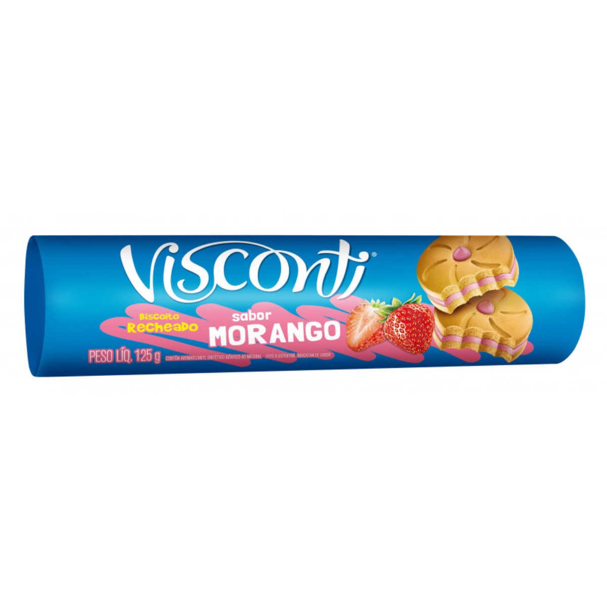 Bisc Visconti Morango 125g