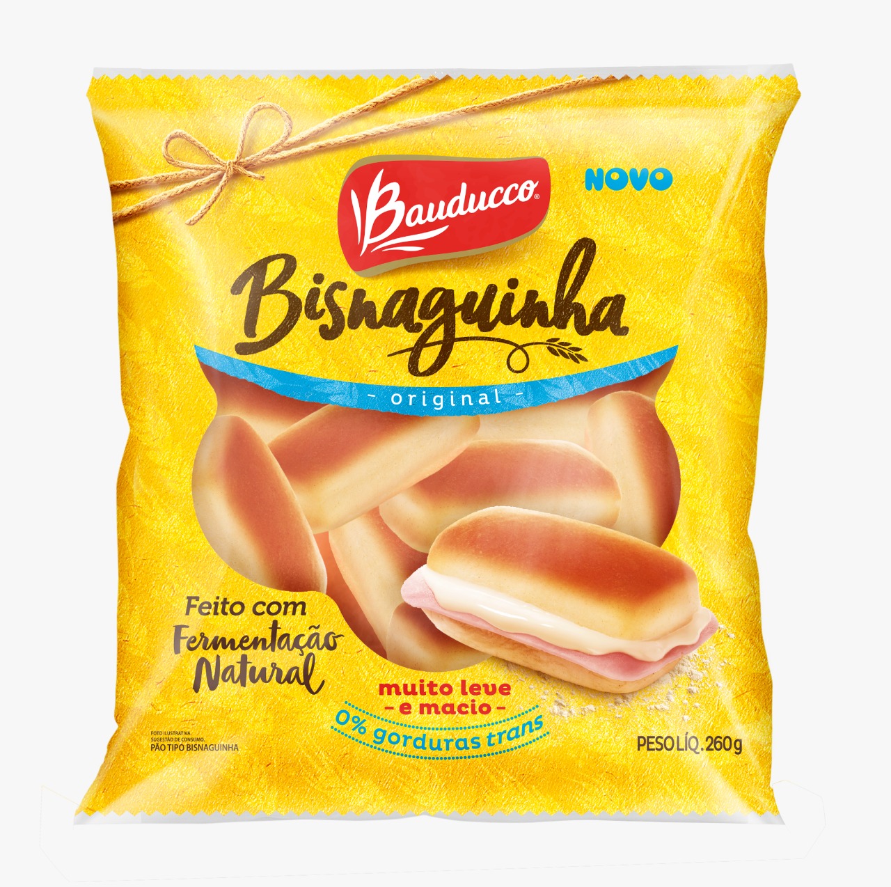 Bisnag Bauducco 260g Trad