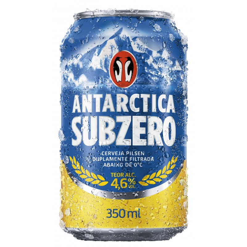 Cerveja Antarctica Sub Zero 350ml Lata