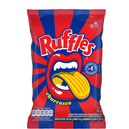 Batata Ruffles 76G Churrasco