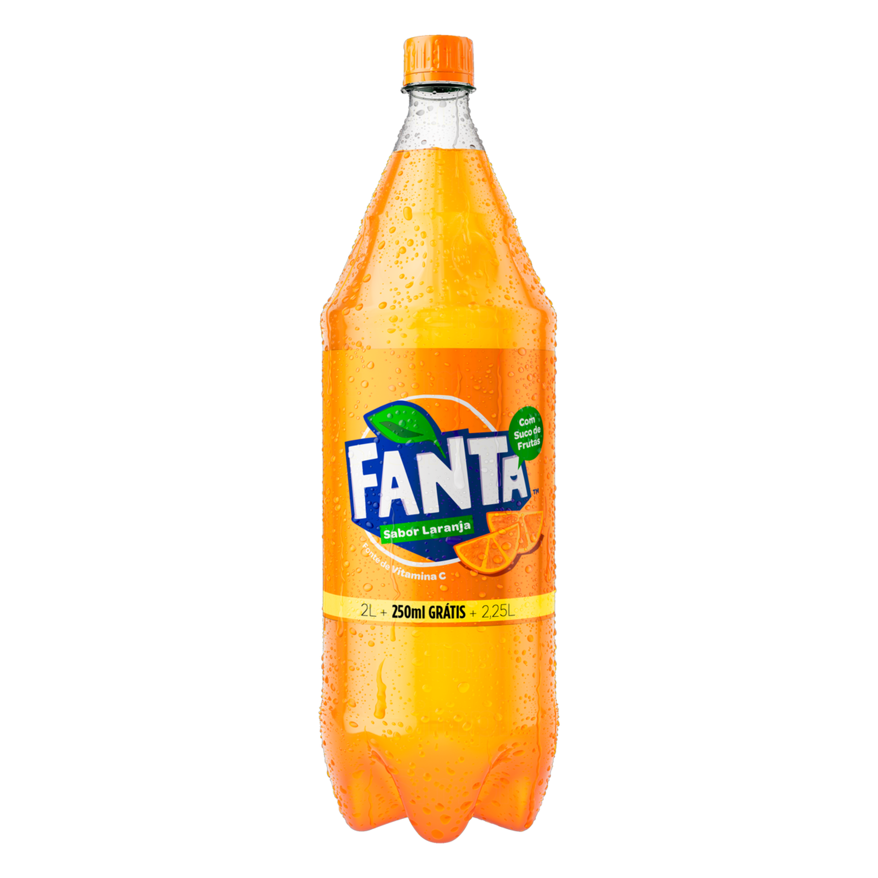 Refrig Fanta Laranja 2l+250ml