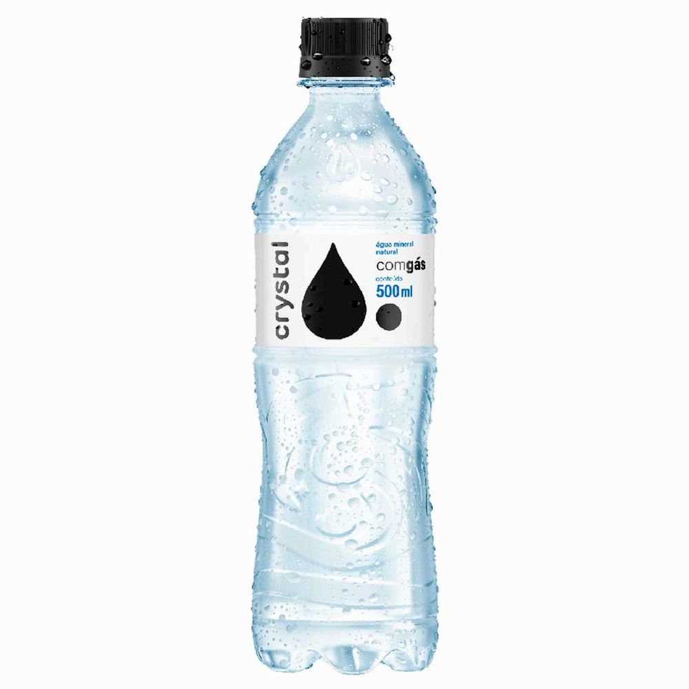 Agua Min Crystal C/Gas 500Ml