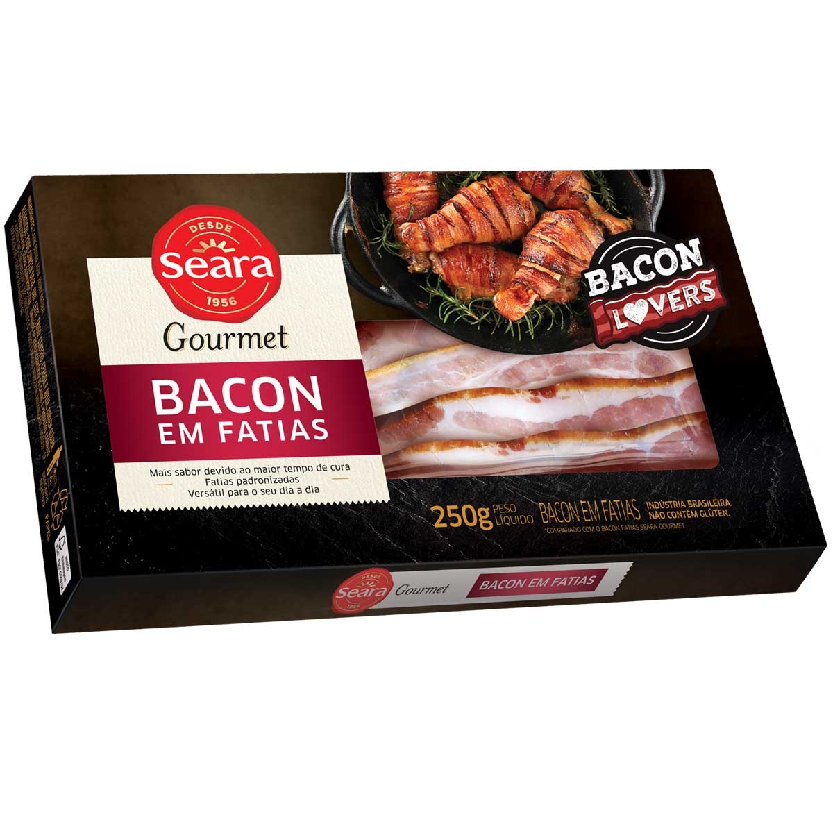 Bacon Seara Fatiado 250G