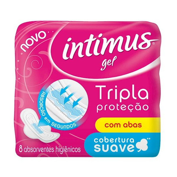 Abs Intimus Suave 8un C/Abas