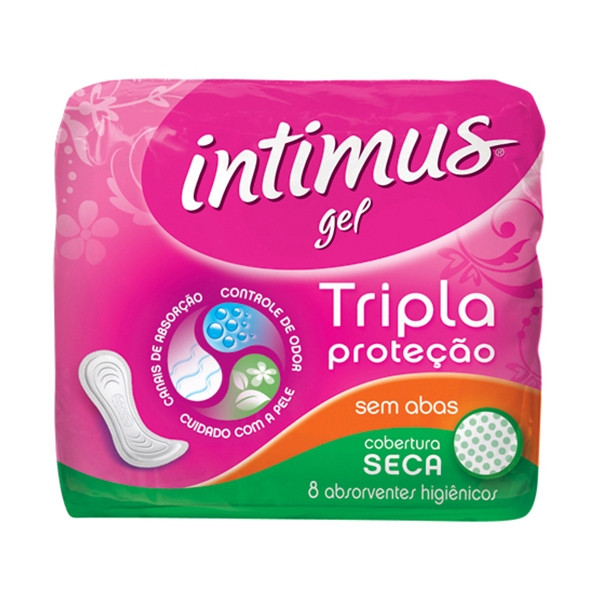 Abs Intimus Ultra Seca 8un S/Abas