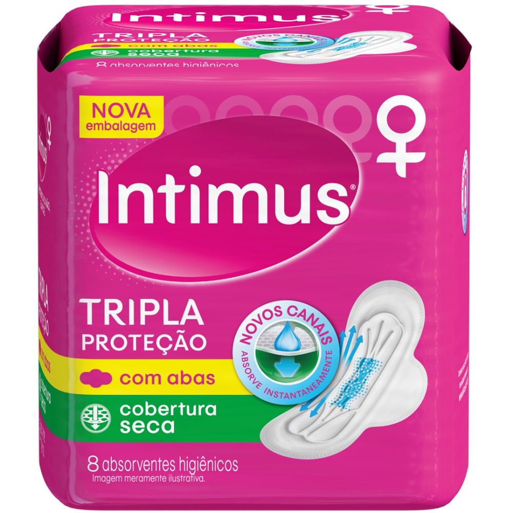 Abs Intimus Seca 8un C/Abas