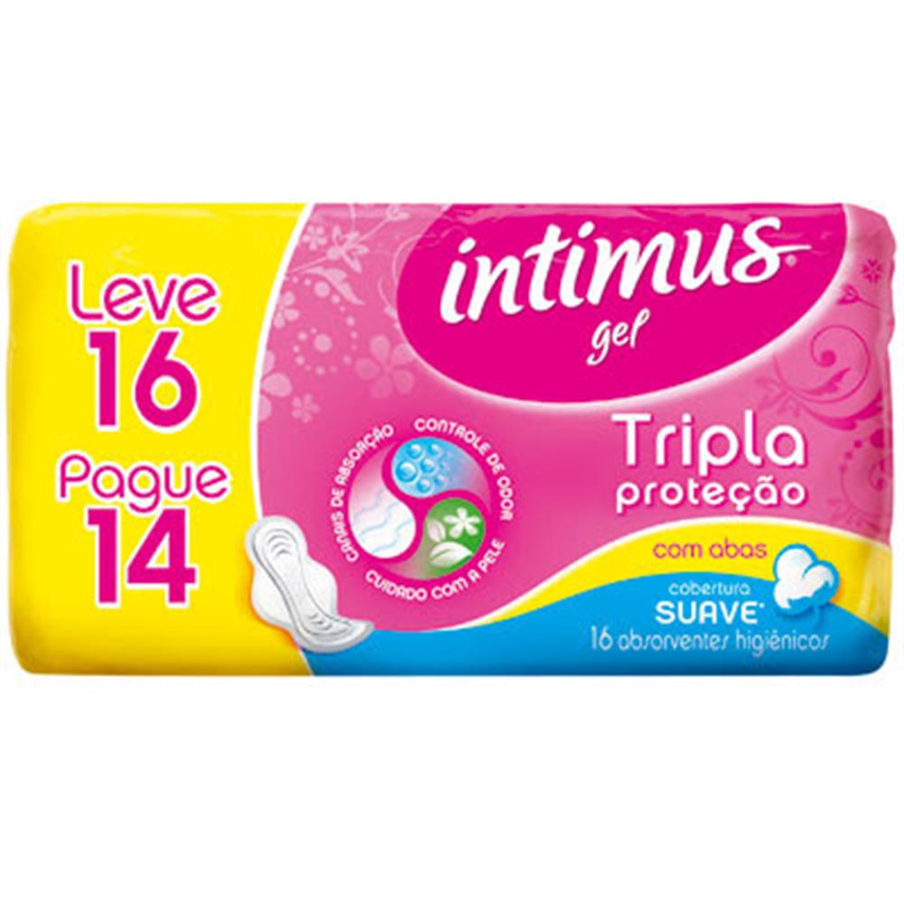 Abs Intimus Suave 16un C/Abas