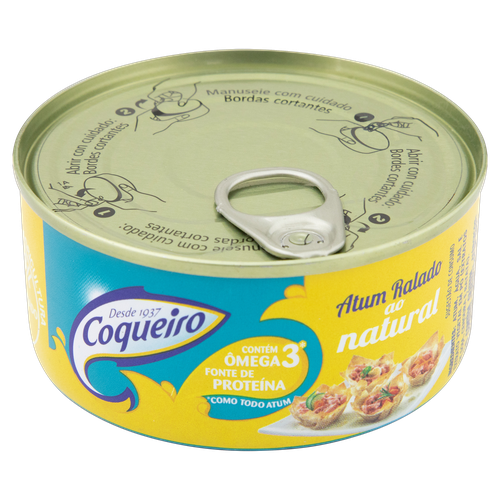 Atum Ralado Coqueiro Natural 170g