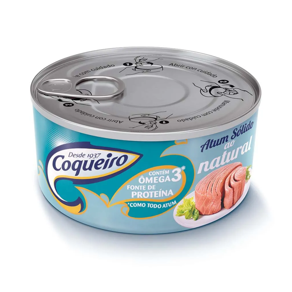 Atum Solido Coqueiro Natural 170g