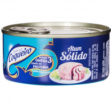 Atum Solido Coqueiro Oleo 170g