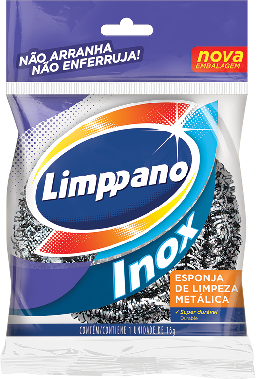 Esponja Aco Inox Limppano