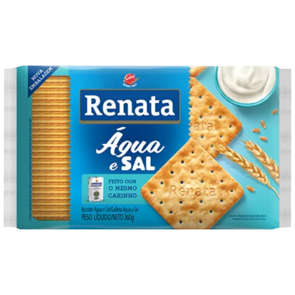 Bisc Renata Agua Sal 360g