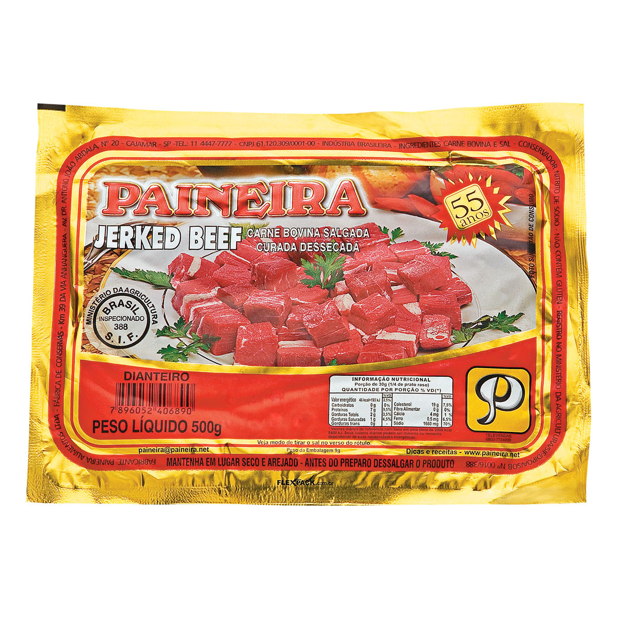 Charque Paineira 500G