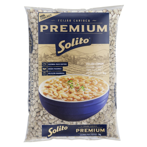 Feij Carioca 1Kg Solito P