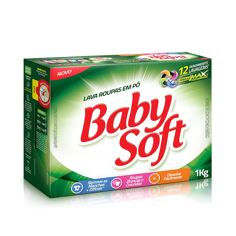 Detergente Po Baby Soft 1kg