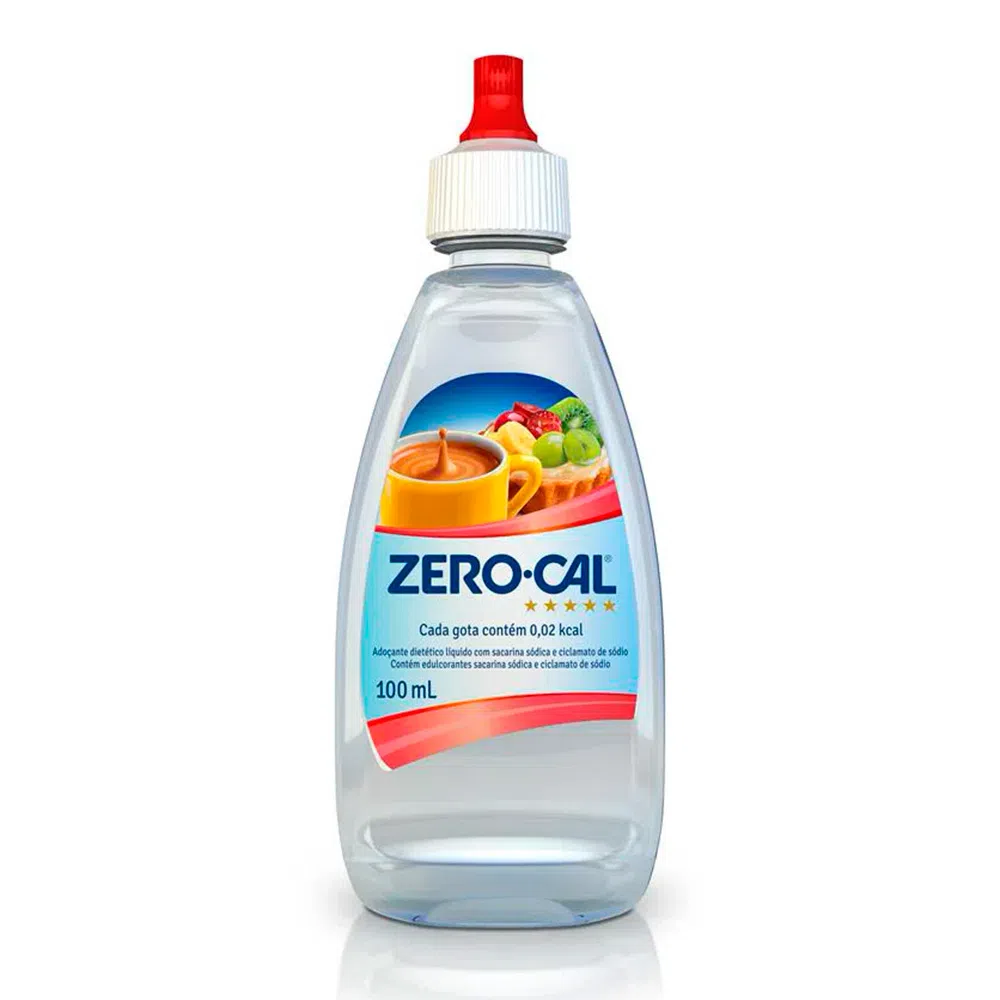 Adocante Zero Cal 100Ml Sacarina
