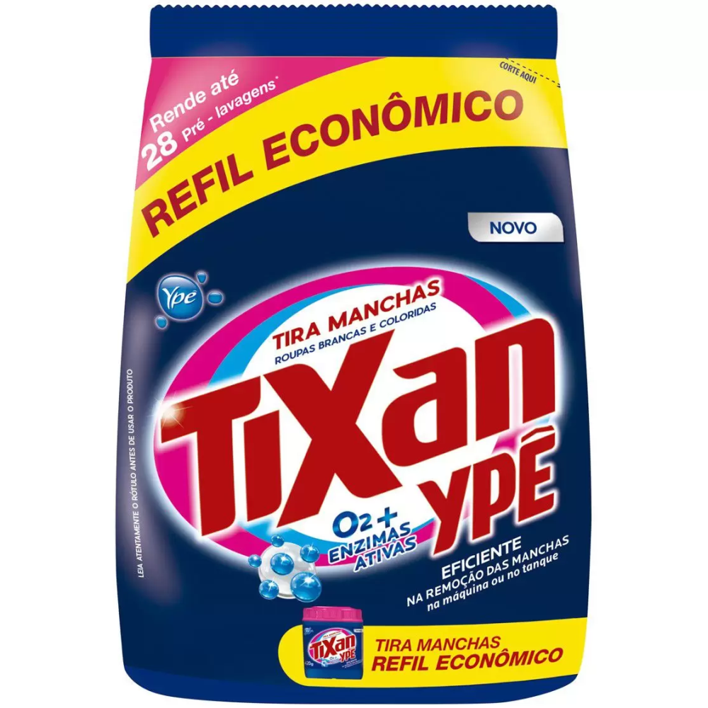 Tira Mancha Sachet 380g Tixan - Coloridas