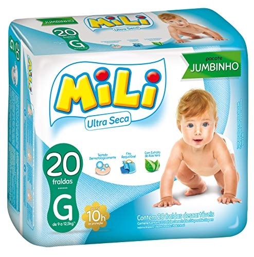 Fralda Mili Jumbinho G/20