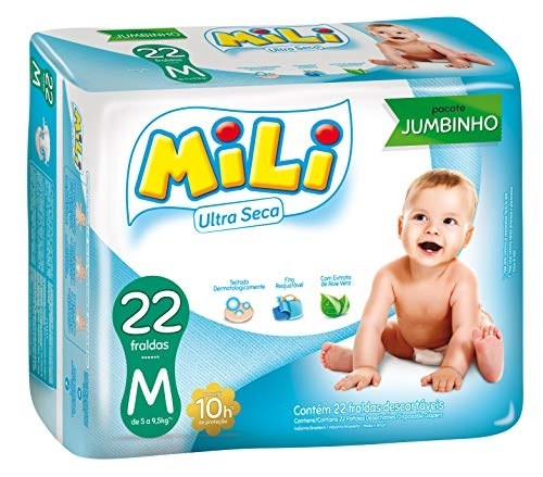 Fralda Mili Jumbinho M/22