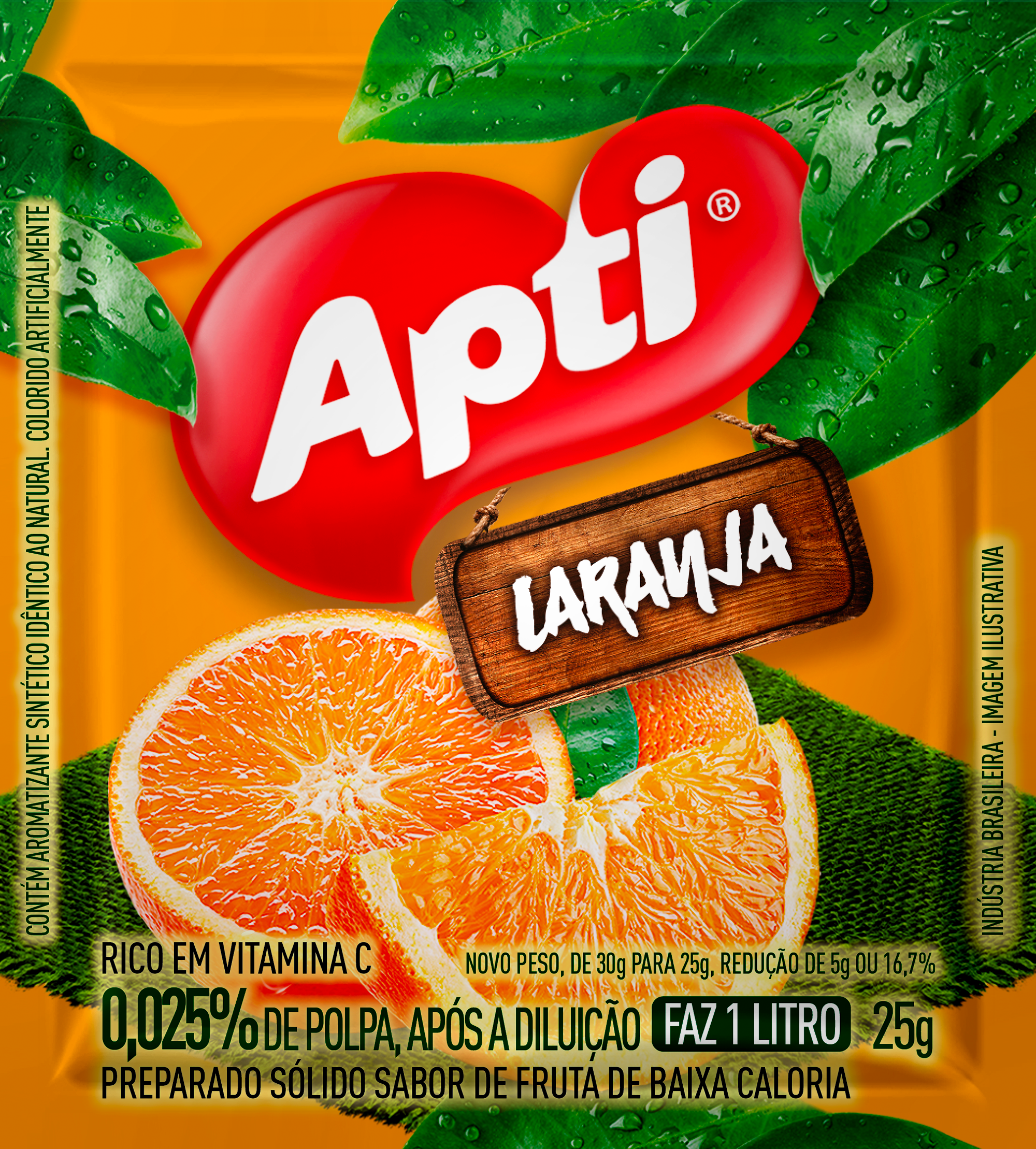 Ref Po Apti 20g - Laranja