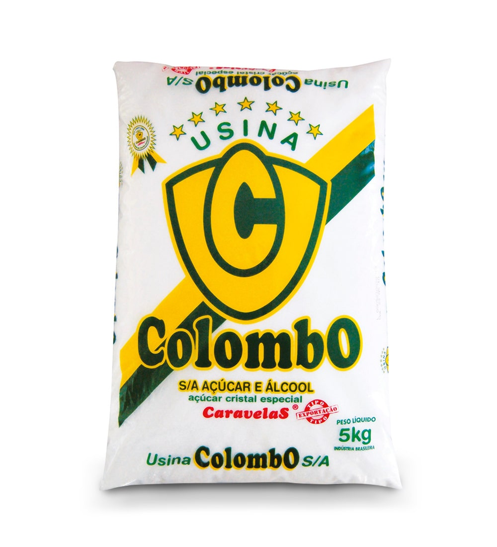 Acucar Cristal Colombo 5kg
