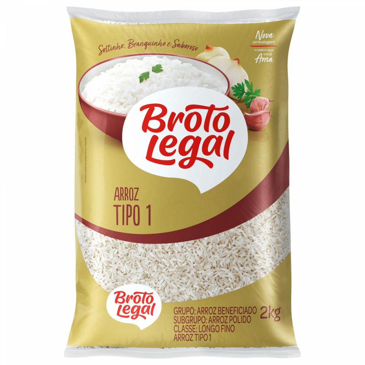 Arroz Broto Legal 2kg