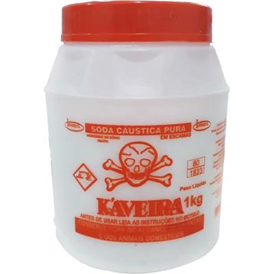 Soda Caustica Kaveira 1kg