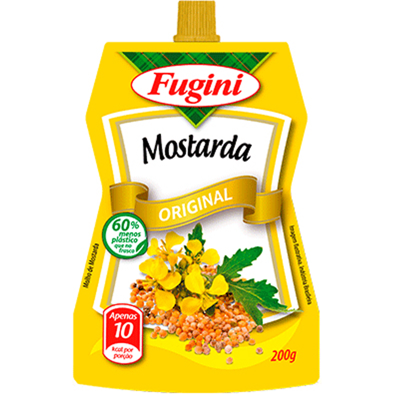Mostarda Fugini 180G Bico