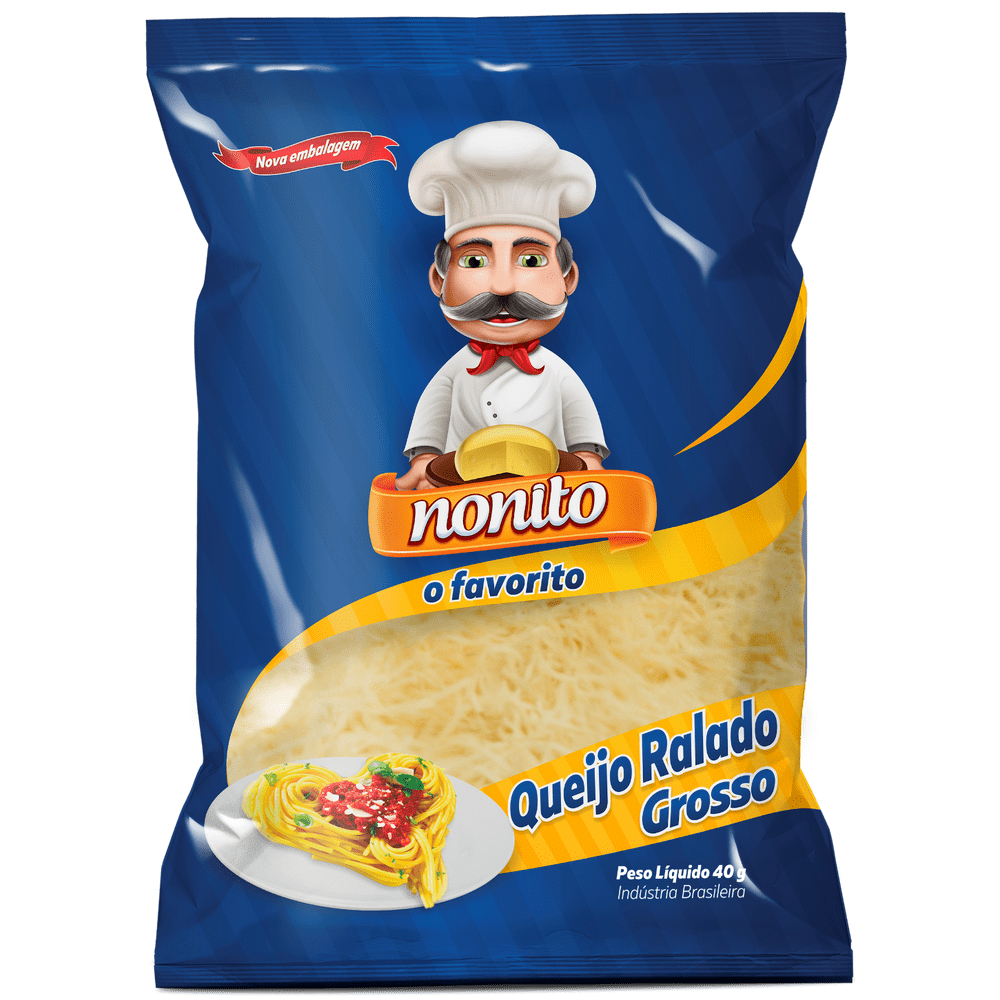 Qjo Ralado Nonito 40g - Grosso