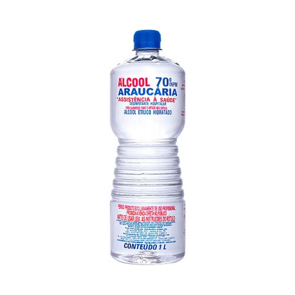 Alcool Liq Araucaria 92% 1L Tradic