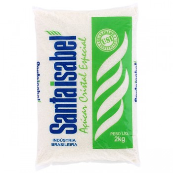 Acucar Cristal Sta Isabel 2kg