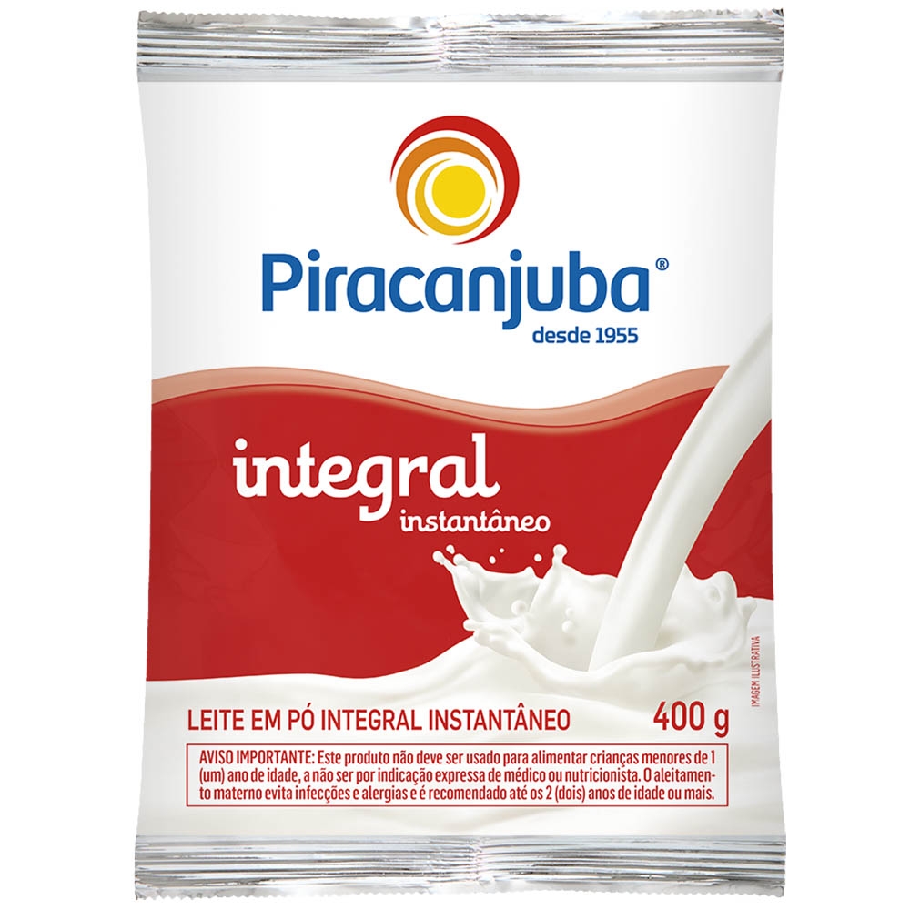 Leite Po Piracanjuba Sch 400g - Inst