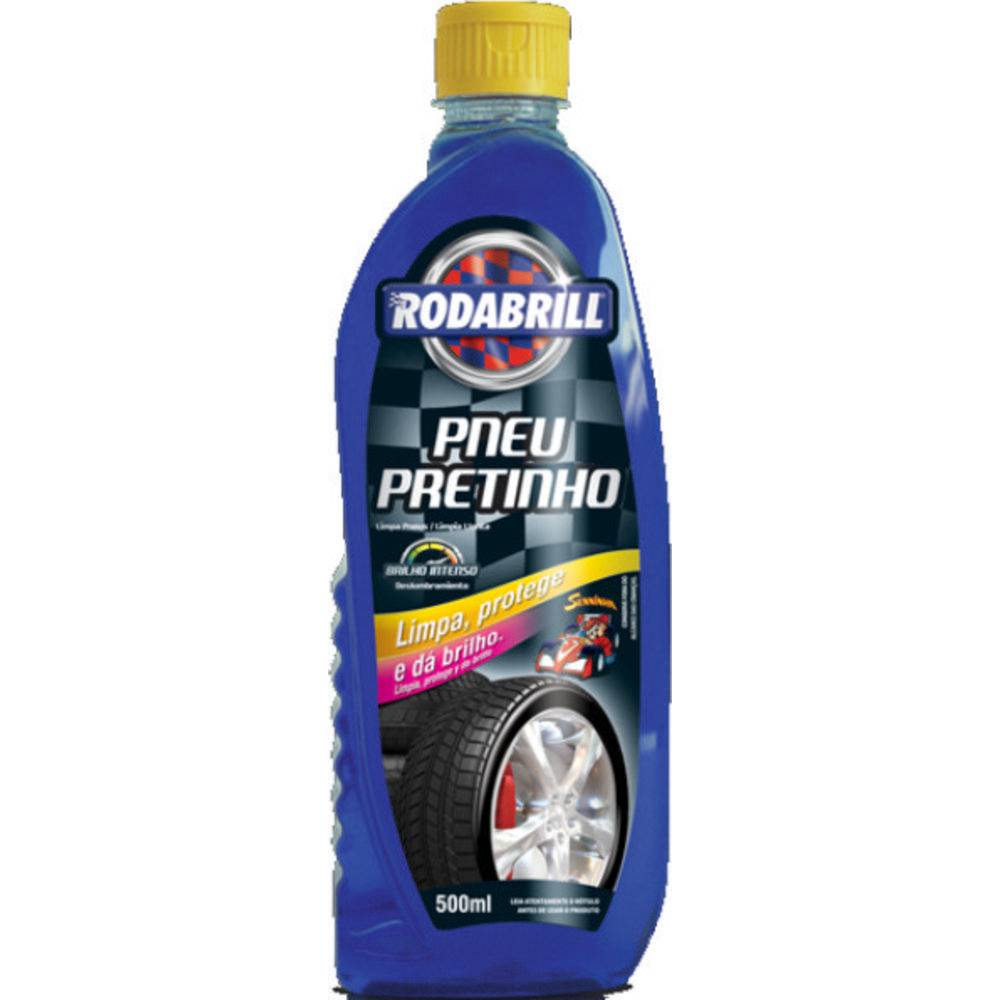 Limpa Pneu Rodabrill 500ml - Pretinho